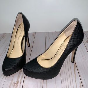 Jessica Simpson Platform Snake Heels 🔥